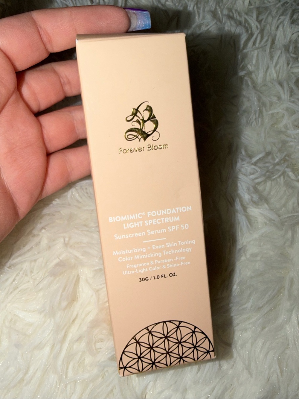 NWB Forever Bloom Light Spectrum Biomimic Foundation SPF 50